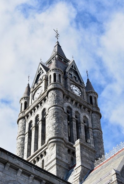 Clock at City Hall